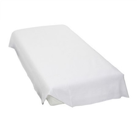 weißes Bettlaken / Betttuch Linon