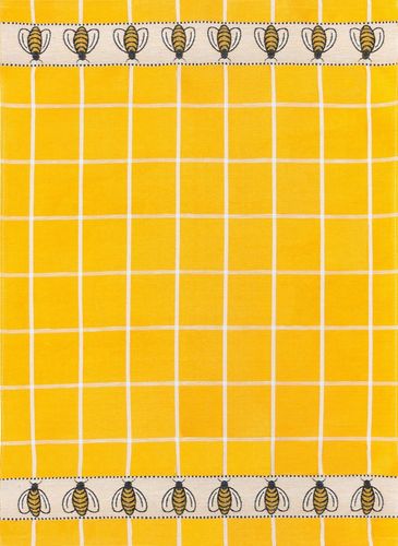 Geschirrtuch Biene Gelb 50x70 cm